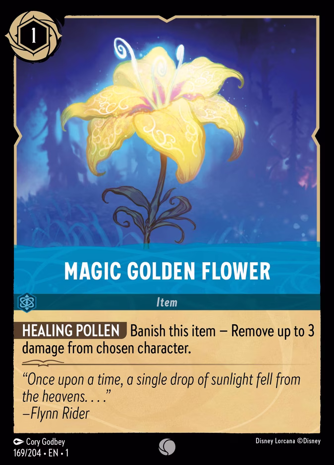 Magic Golden Flower #169 (Common)