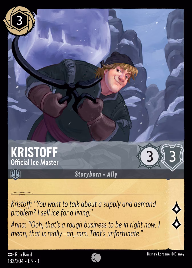 Kristoff - Offical Ice Master #182 (Common)