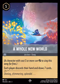 A Whole New World #195 (Super Rare)