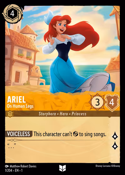 Ariel - On Human Legs