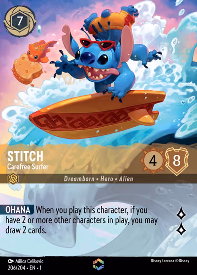 Stitch - Carefree Surfer