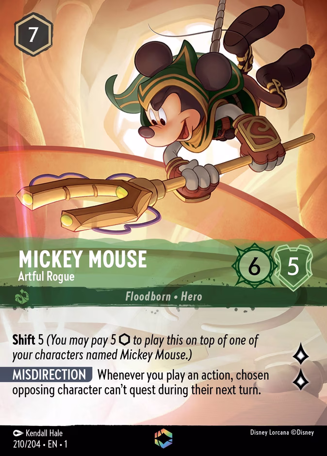 Mickey Mouse - Artful Rogue #210 #210 (Enchanted)