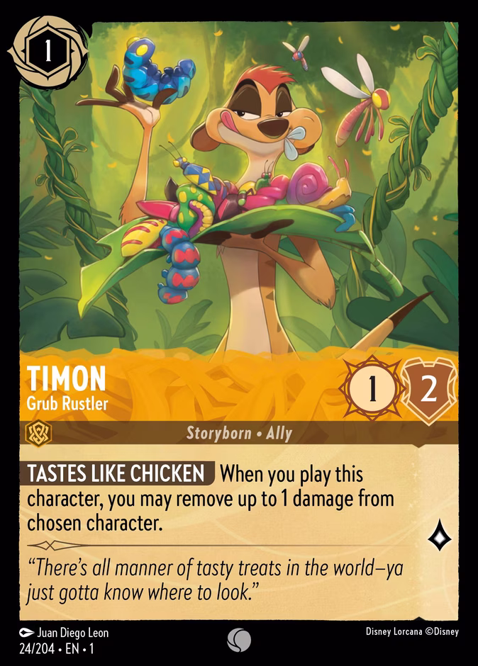 Timon - Grub Rustler #24 (Common)