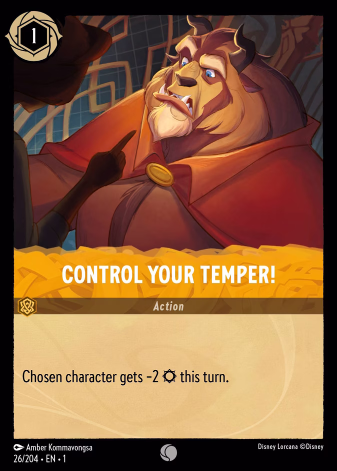 Control Your Temper! #26 (Common)