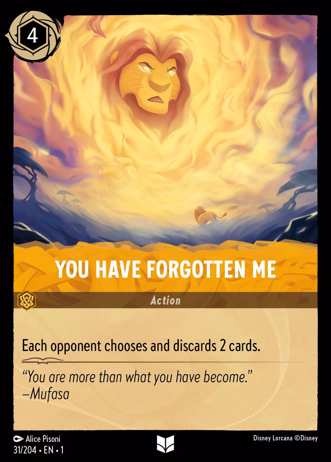 You Have Forgotten Me #31 (Uncommon)