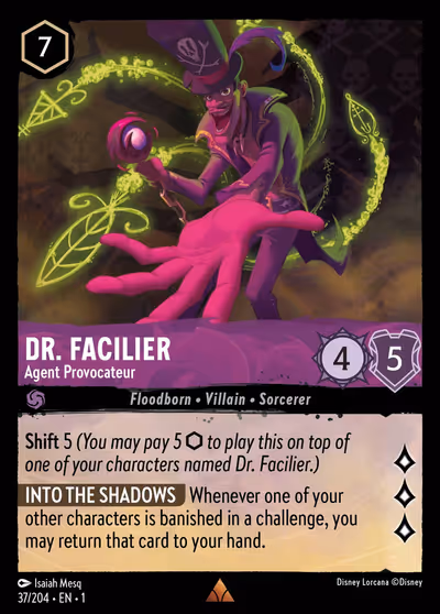 Dr. Facilier - Agent Provocateur
