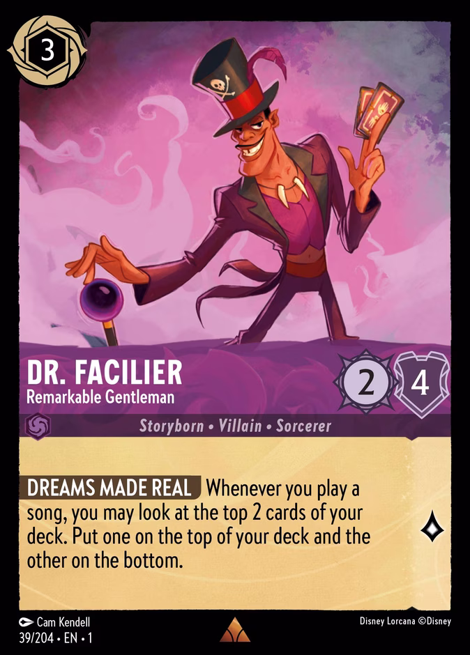 Dr. Facilier - Remarkable Gentleman #39 (Rare)