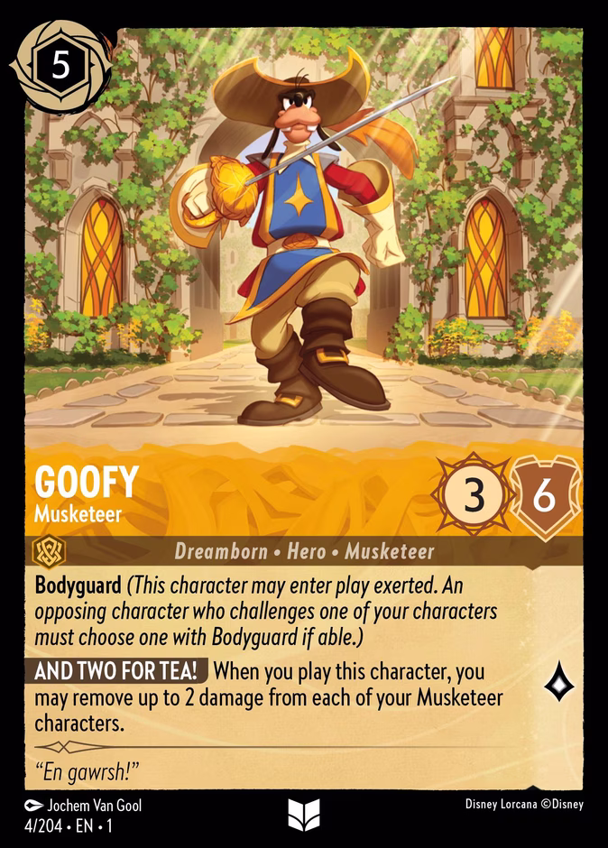 Goofy - Musketeer #4 (Uncommon)