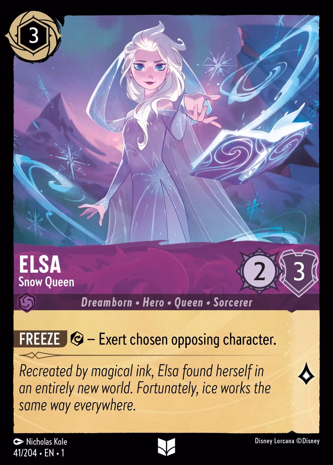 Elsa - Snow Queen #41 (Uncommon)