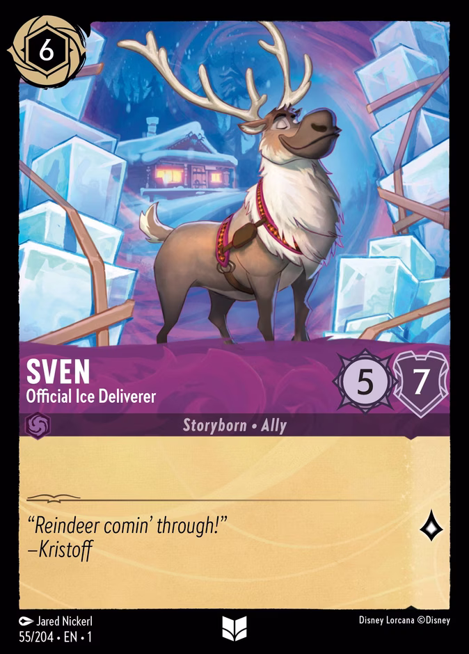 Sven - Official Ice Deliverer #55 (Uncommon)