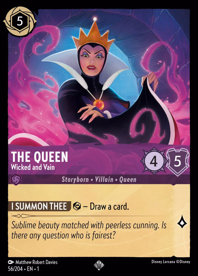 The Queen - Wicked and Vain #56 (Super_rare)