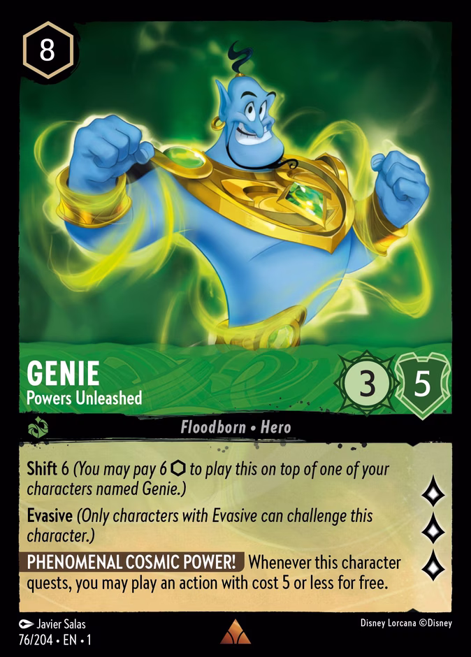 Genie - Powers Unleashed #76 (Rare)
