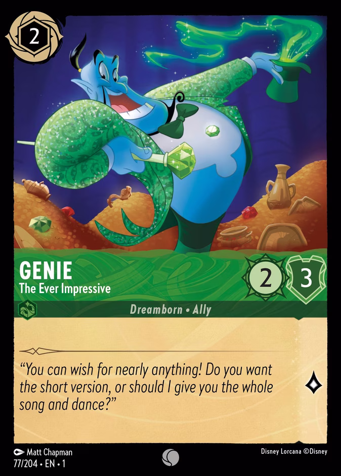 Genie - The Ever Impressive #77 (Common)
