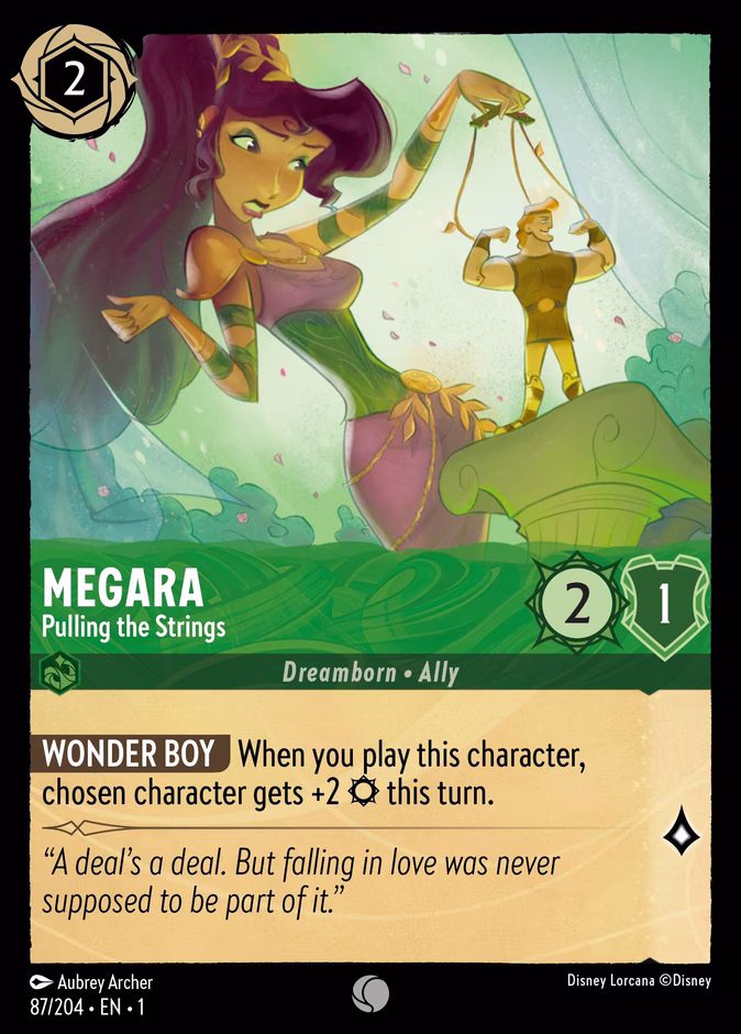 Megara - Pulling the Strings #87 (Common)