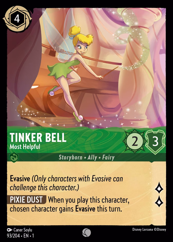 Tinker Bell - Most Helpful #93 (Common)