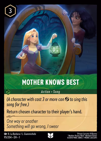 Mother Knows Best