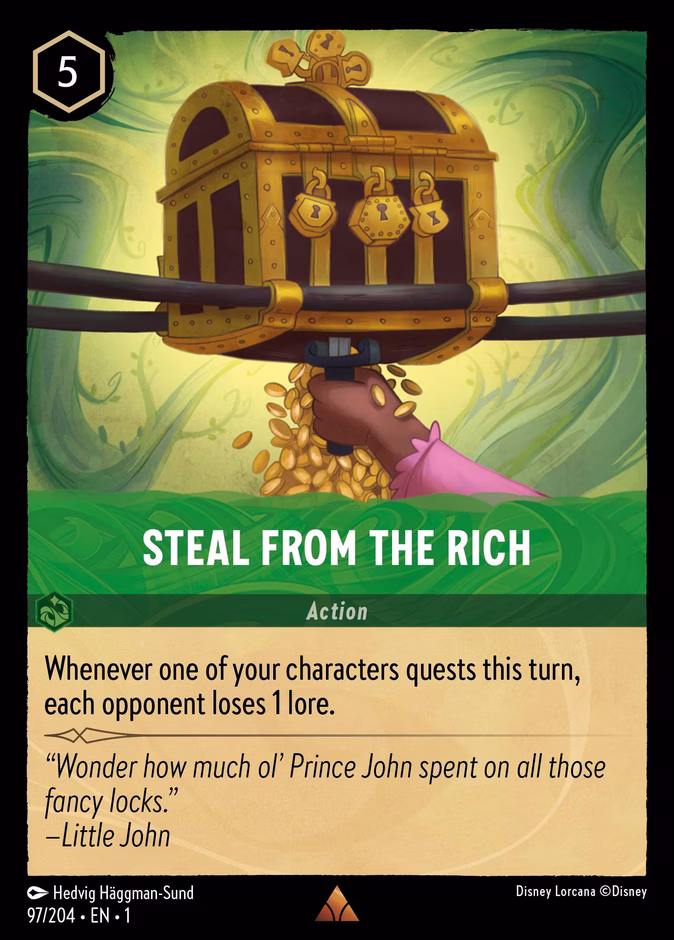 Steal From The Rich #97 (Rare)