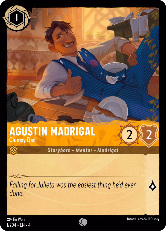 Agustin Madrigal - Clumsy Dad #1 (Common)