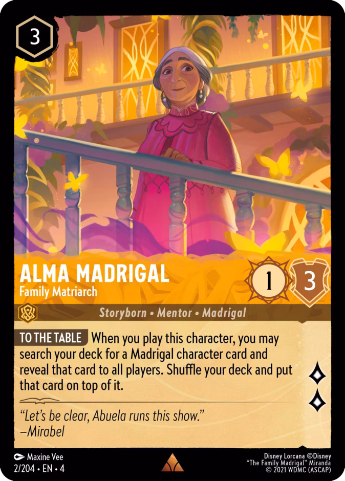 Alma Madrigal - Family Matriarch #2 (Rare)