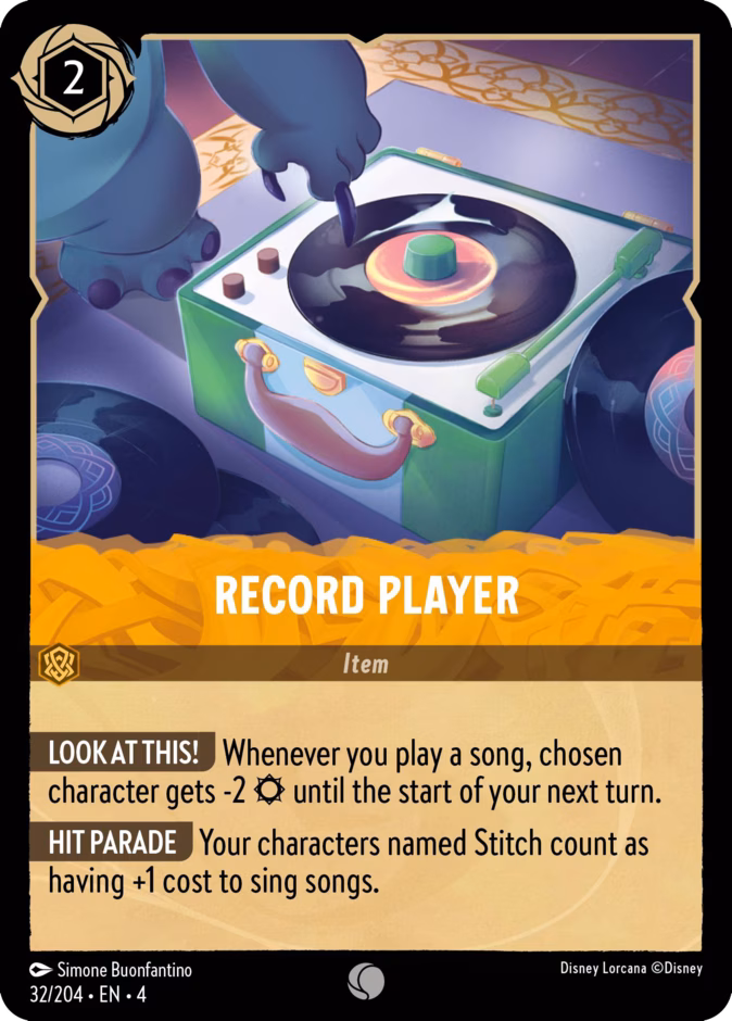 Record Player #32 (Common)