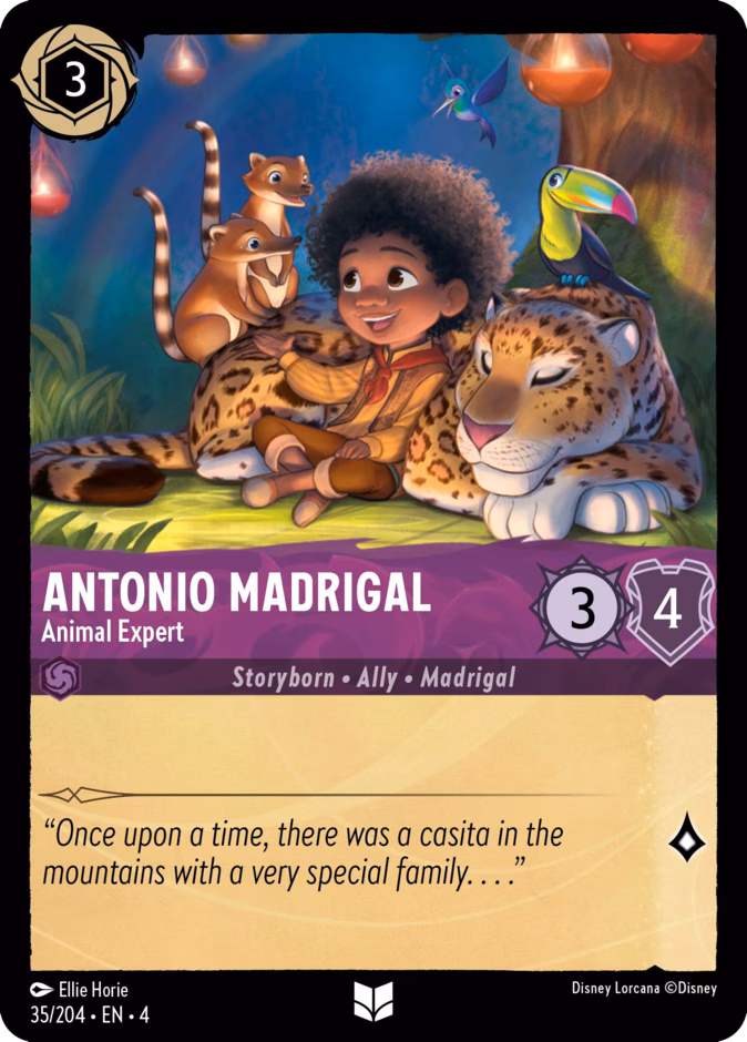 Antonio Madrigal - Animal Expert #35 (Uncommon)