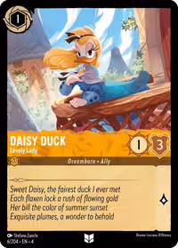 Daisy Duck - Lovely Lady #6 (Uncommon)