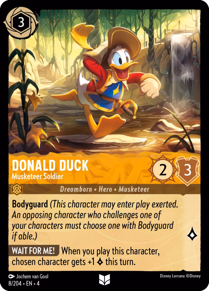 Donald Duck - Musketeer Soldier #8 (Uncommon)