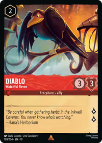Diablo - Watchful Raven #103 (Rare)