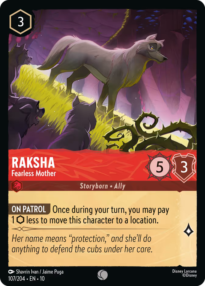 Raksha - Fearless Mother #107 (Common)