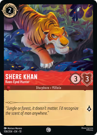 Shere Khan - Keen-Eyed Hunter #108 (Common)