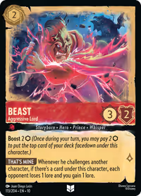 Beast - Aggressive Lord #113 (Uncommon)