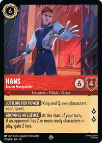 Hans - Brazen Manipulator #117 (Super Rare)