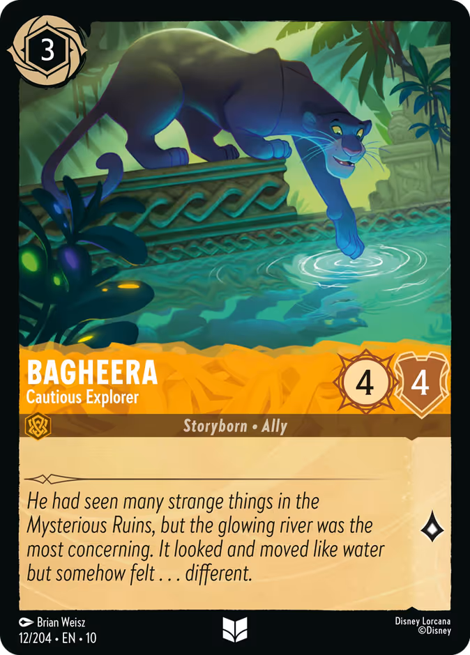 Bagheera - Cautious Explorer #12 (Uncommon)