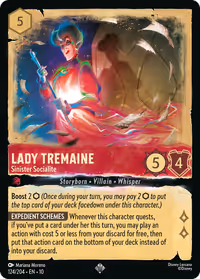 Lady Tremaine - Sinister Socialite #124 (Super Rare)