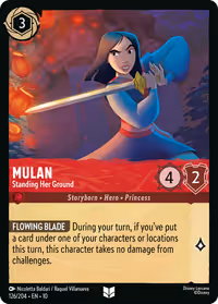 Mulan - Standing Her Ground #126 (Uncommon)