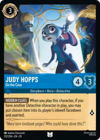 Judy Hopps - On the Case #137 (Uncommon)
