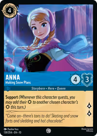 Anna - Making Snow Plans #139 (Common)