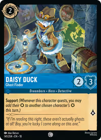 Daisy Duck - Ghost Finder #141 (Common)