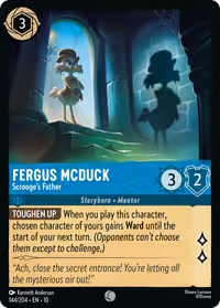 Fergus McDuck - Scrooge's Father #144 (Common)