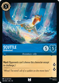 Scuttle - Birdbrained #147 (Uncommon)