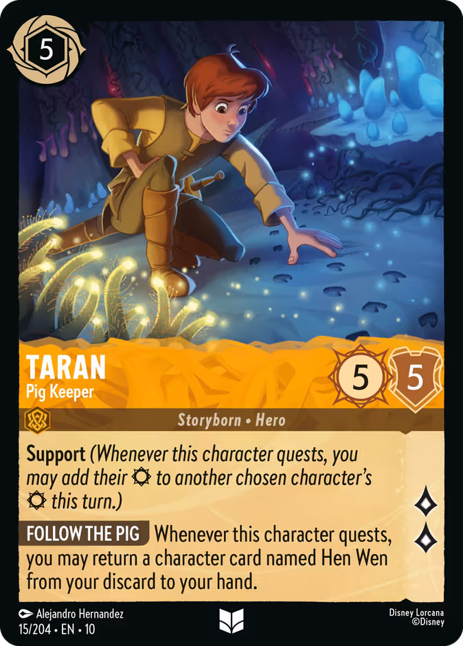 Taran - Pig Keeper #15 (Uncommon)
