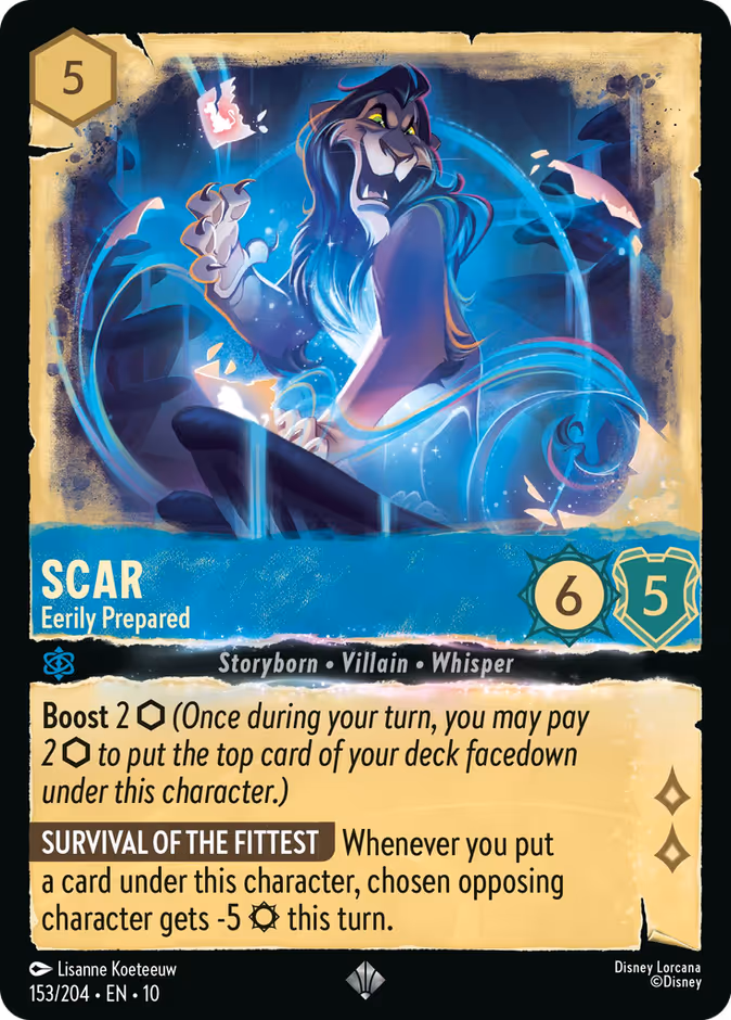 Scar - Eerily Prepared #153 (Super_rare)