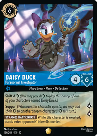 Daisy Duck - Paranormal Investigator #154 (Legendary)