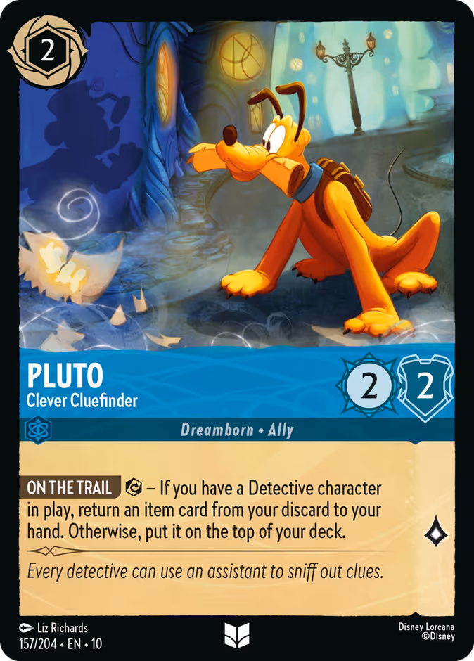 Pluto - Clever Cluefinder #157 (Uncommon)