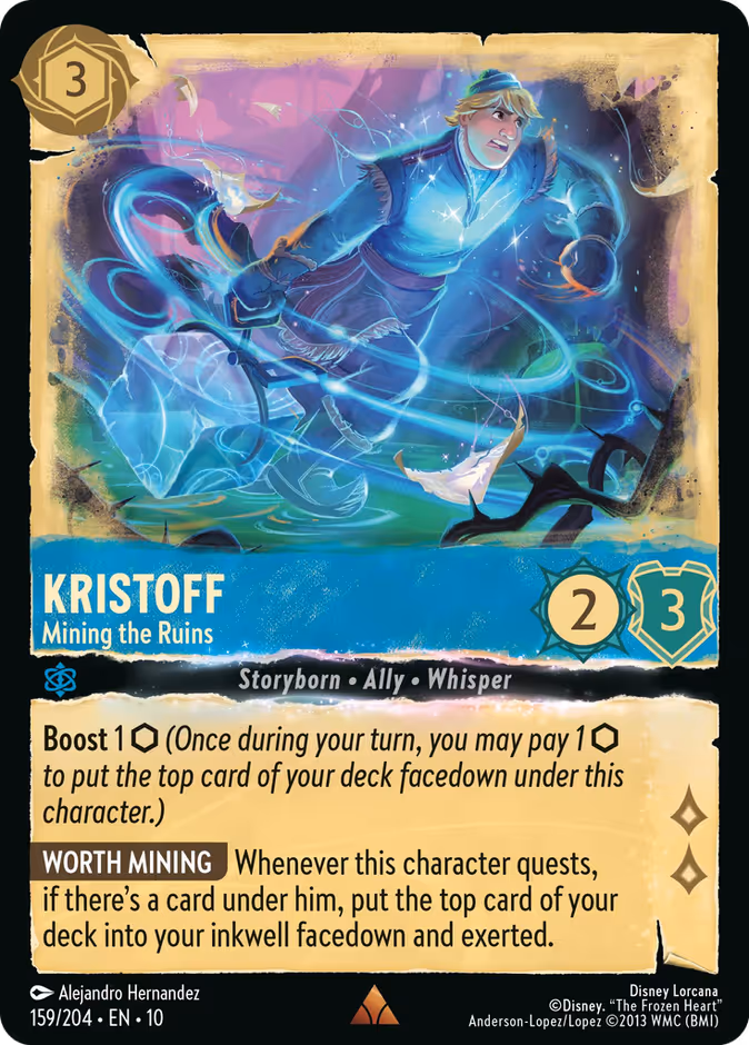 Kristoff - Mining the Ruins #159 (Rare)