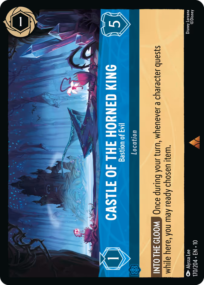 Castle of the Horned King - Bastion of Evil #170 (Rare)