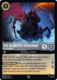 The Headless Horseman - Cursed Rider #174 (Super Rare)