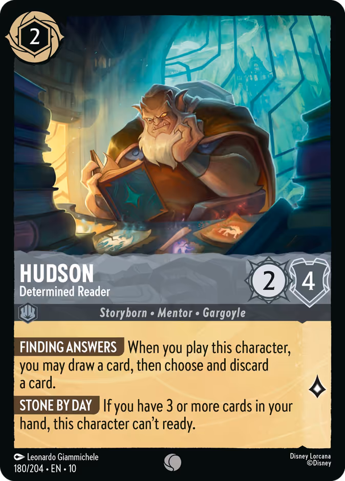 Hudson - Determined Reader #180 (Common)