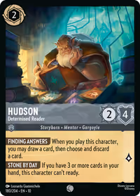 Hudson - Determined Reader #180 (Common)