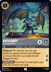 Broadway - Sturdy and Strong #190 (Uncommon)